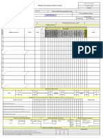 Formato Permiso de Trabajo en Alturas