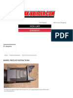 Product Instructions - Barrel Press Kit Instructions