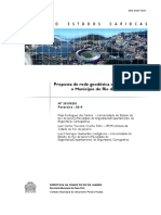Proposta de Rede Geodésica de Referência para o Município Do Rio de Janeiro