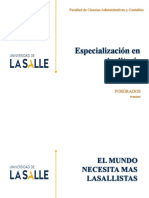 Auditoría Especialización