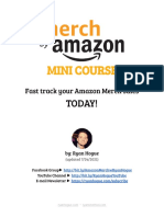 Ryans Method Amazon Merch Mini Course