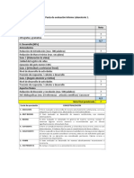 Pauta de Evaluacion. 1° Informe