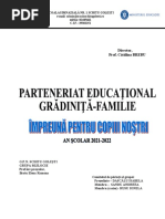 parteneriat gradinita familie 2021-2022