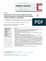 Monitorización de La Presión Esofágica Durante La Ventilación Mecánica en Pacientes Críticos Adultos: Revisión Sistemática y Metaanálisis