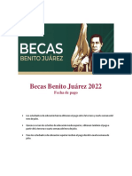 Becas Benito Juárez 2022