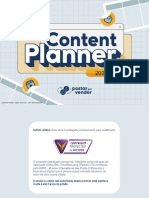 Content Planner 2022 - @postarpravender