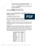 Aditivo CCT Arquitetos Geólogos Tecnólogos 2021 2022