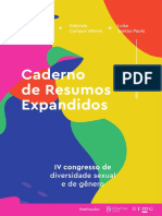 Caderno de Resumos IV Congresso de Diversidade Sexual e de Gênero 2022