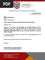 Modelo de Conduce de Entrega | PDF | Derecho