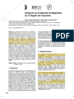 Eventos de Mineralización en El Depósito de Magnetita