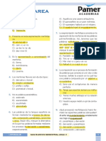 Lenguaje: Morfología y Procesos Formativos de La Palabra