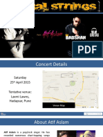 Vdocuments - MX Atif Aslam Live in Concert Pune Sponsorship Proposal An Event by