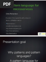 A Pattern Language For Microservices Chris Richardson