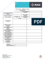 Ficha Técnica - Audiencia de Juicio