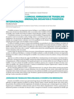 Desafios e intervenções para lidar com longas jornadas de trabalho em turnos na mineração