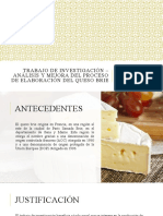 Trabajo de Investigación - Análisis y Mejora Del Proceso de Elaboración Del Queso Brie