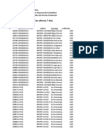 base de datos