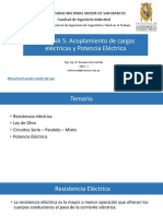 Sem 5 - 2022-1 - Acoplamiento de Cargas Eléctricas y Potencia Eléctrica