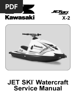 Jet Ski Watercraft Service Manual | PDF | Carburetor | Screw