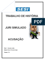 Modelo - Trabalho de História