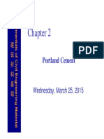 Portland Cement: Wednesday, March 25, 2015