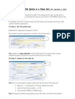 How to Use a Profile Option in a Value Set