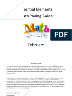 Essential Elements Math Pacing Guide February Part 2