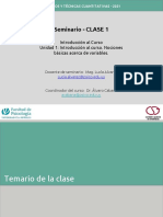 Seminario 1