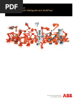 ABB Robotics. Operating Manual Seam Tracking With Weldguide and MultiPass