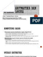 05 Operasi Aritmatika Dan Operasi Logika