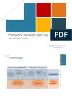 Teoria Dei Linguaggi