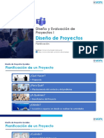 Diseño de Proyectos 3 Planificación