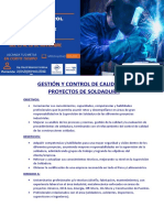 Curso Gestión y Control de Calidad en Proyectos de Soldadura