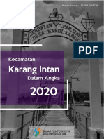 Kecamatan Karang Intan Dalam Angka 2020 - 2