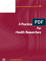 WHO - Health Researchers Guide