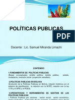 Diapositivas POLITICAS PUBLICAS