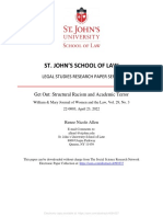 St. John'S School of Law: Legal Studies Research Paper Series