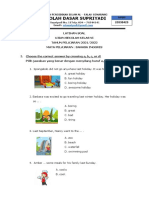 Latihan Soal Us Ujian Sekolah Kelas Vi 21 22