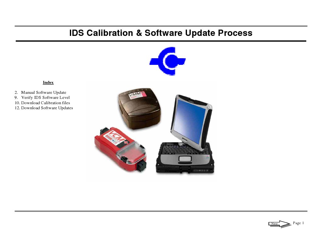 IDS Software Updates Installation Programs) Computer File