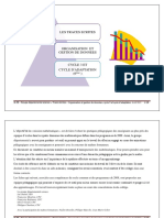 Les Traces Ecrites en Mathematiques Cycle 3 Organisation Et Gestion de Donnees