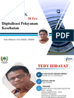 Peran PMIK Dalam Digitaliasi Pelayanan Kesehatan