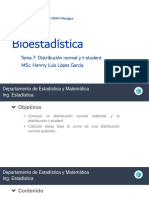 S 6 Distribucion Normal y T de Student