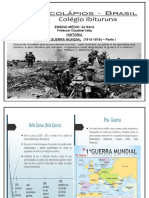 Cap. 001-Fevereiro-Hist ria-Claudinei-2aS Rie-1a Guerra Mundial-Parte I