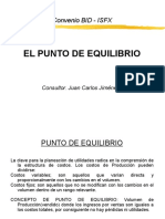 2022 Punto de Equilibrio