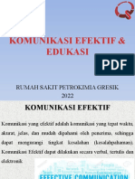 Komunikasi Efektif & Edukasi