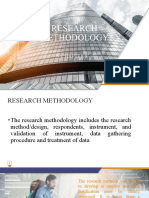 Chapter 8 Research Methodology