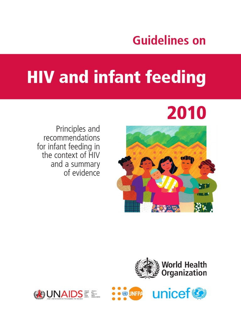 Guidelines On HIV and Infant Feeding PDF Breastfeeding Hiv/Aids