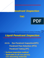 Liquid Penetrant Inspection: World Centre For Materials Joining Technology