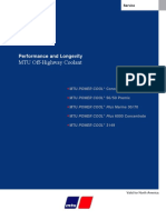 MTU Off-Highway Coolant: Performance and Longevity