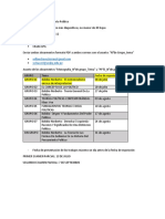 INDICACIONES - Pensamiento Político